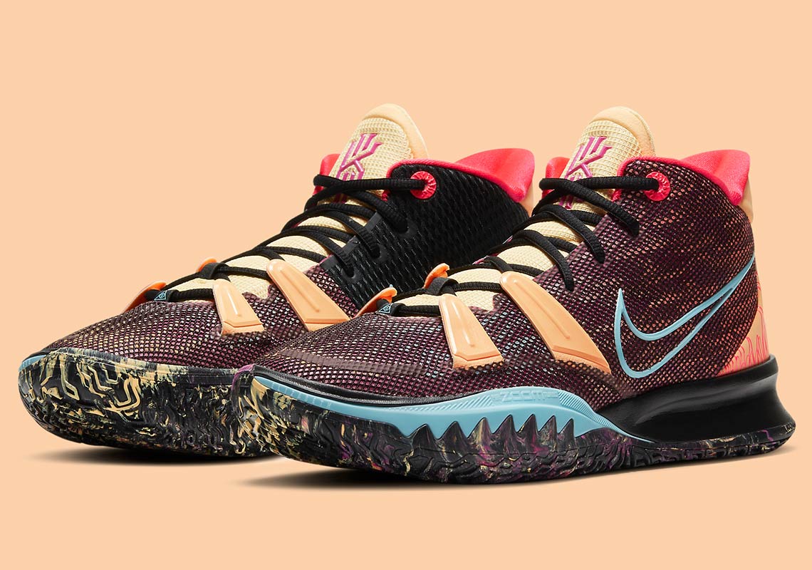 The Nike Kyrie 7 "Soundwave" Is Loosely Inspired By Travis Scott's Cactus Jack Collaborations