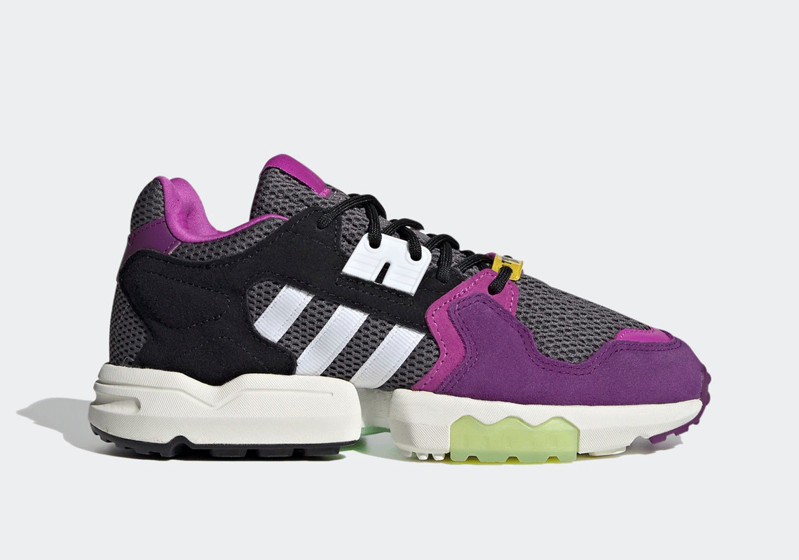 Ninja Adidas Zx Torsion Purple Gs Fx6622