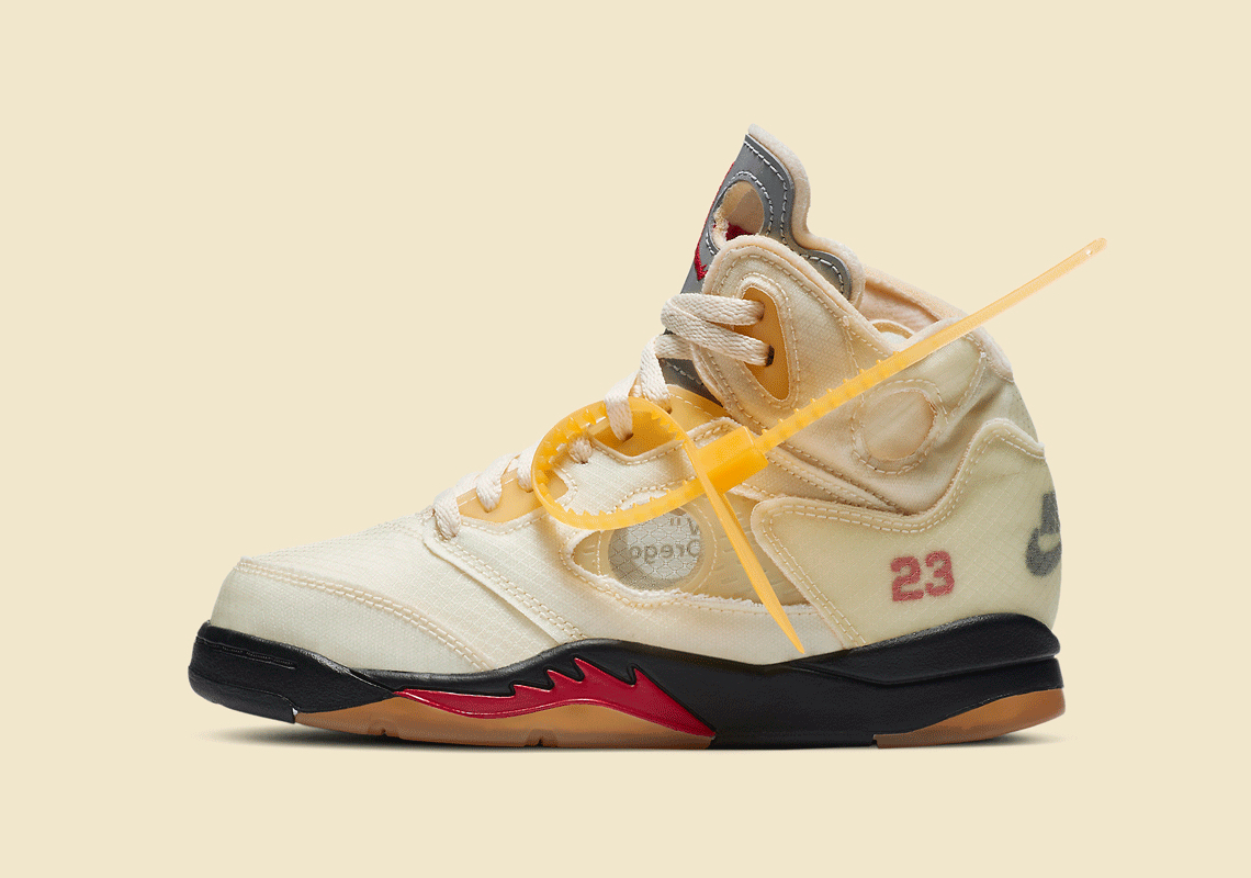 Off White Air Jordan 5 Ps Sail Cv4827 100 3