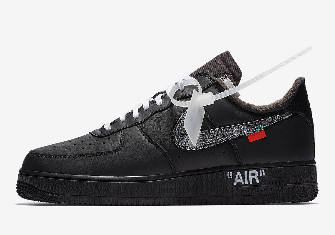 Off White Nike Air Force 1 Moma Black 2020 2