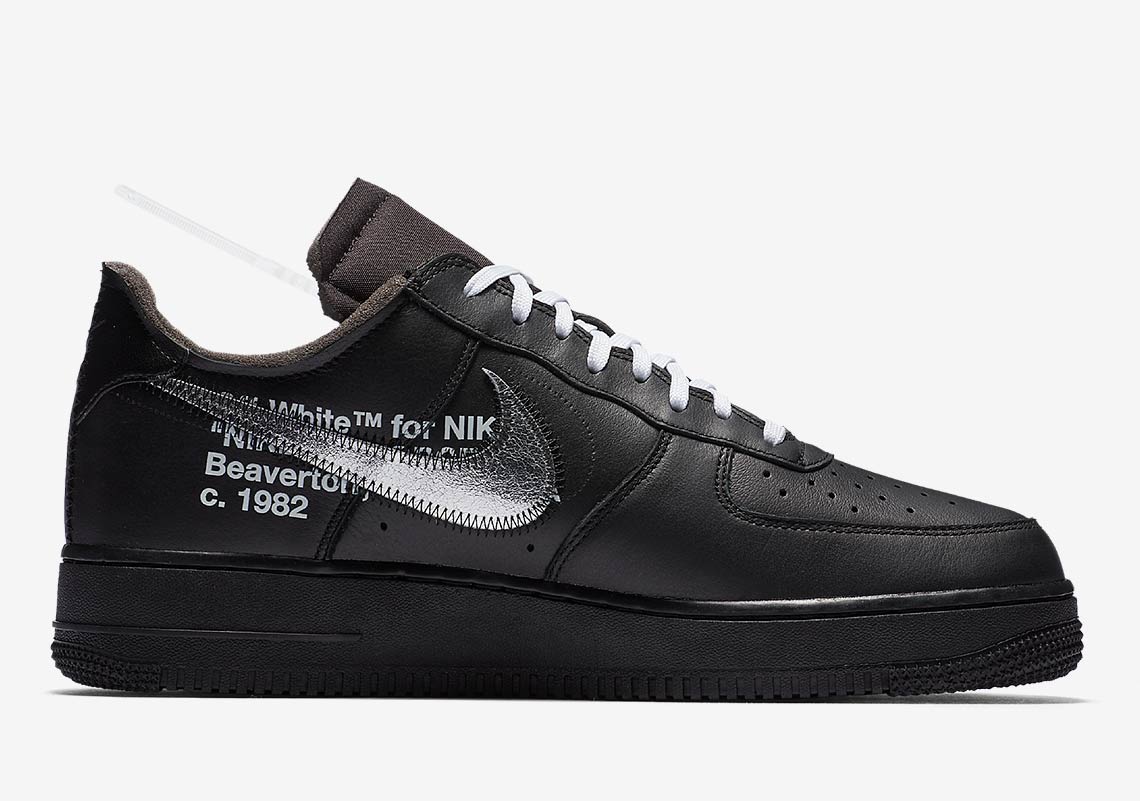 Off White Nike Air Force 1 Moma Black 2020 3