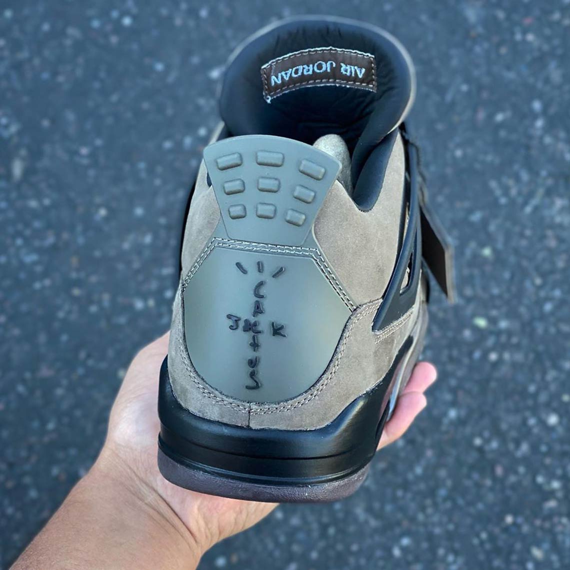 Travis Scott Air Jordan 4 Unreleased Sample 1