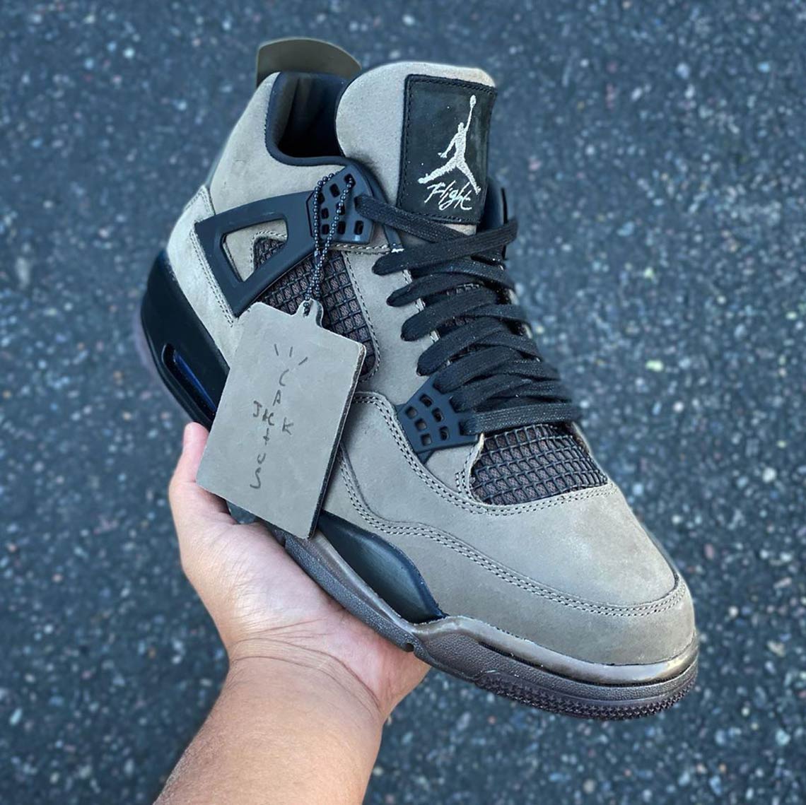 Travis Scott Air Jordan 4 Unreleased Sample 2