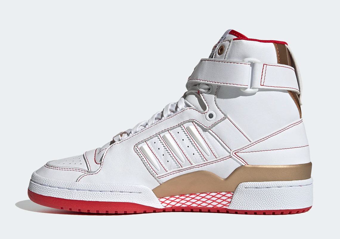 Adidas Forum Hi Og Xiangqi Cloud White Scarlet H04236 9