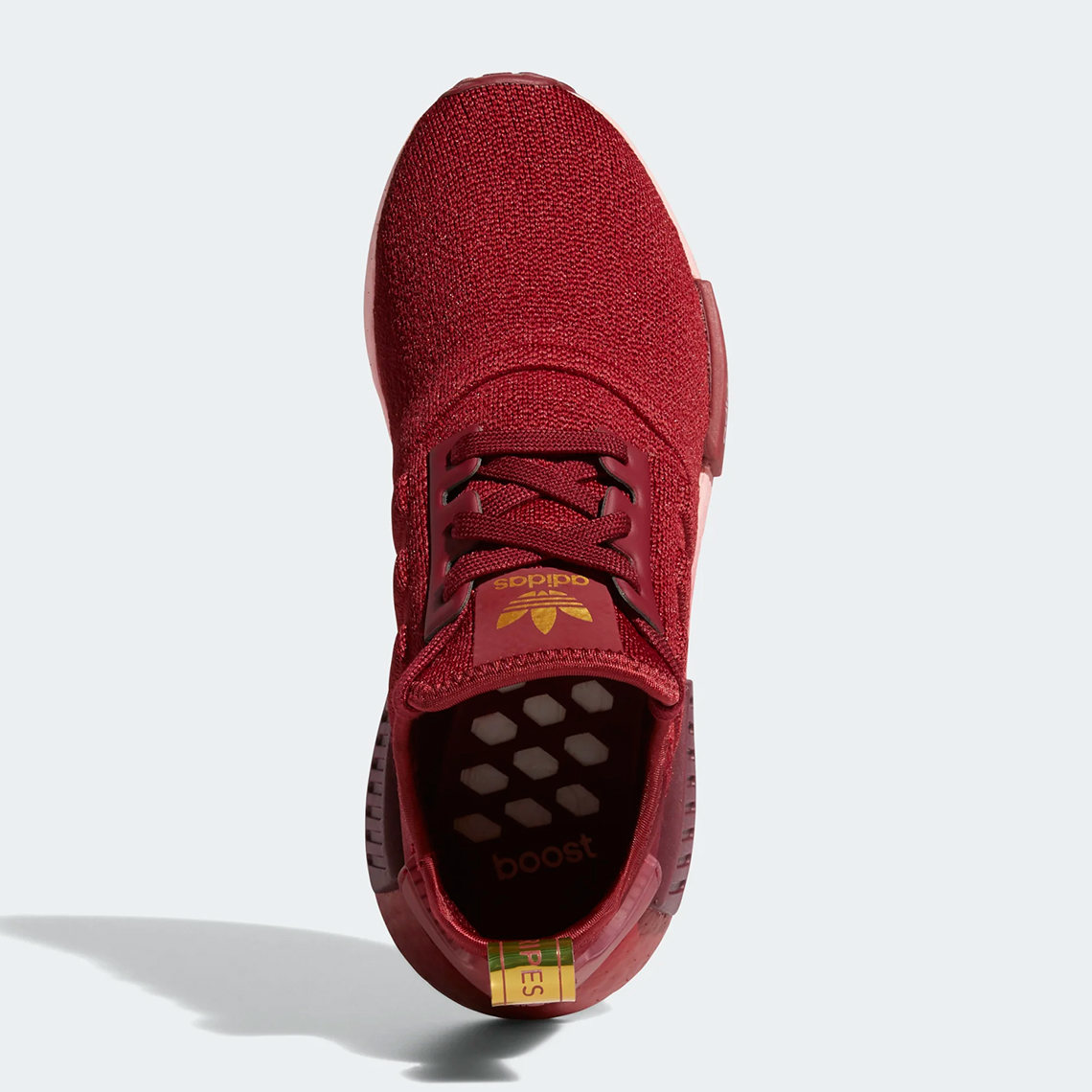 Adidas Nmd R1 Glow Pink Collegiate Burgundy Maroon Fz4631 3