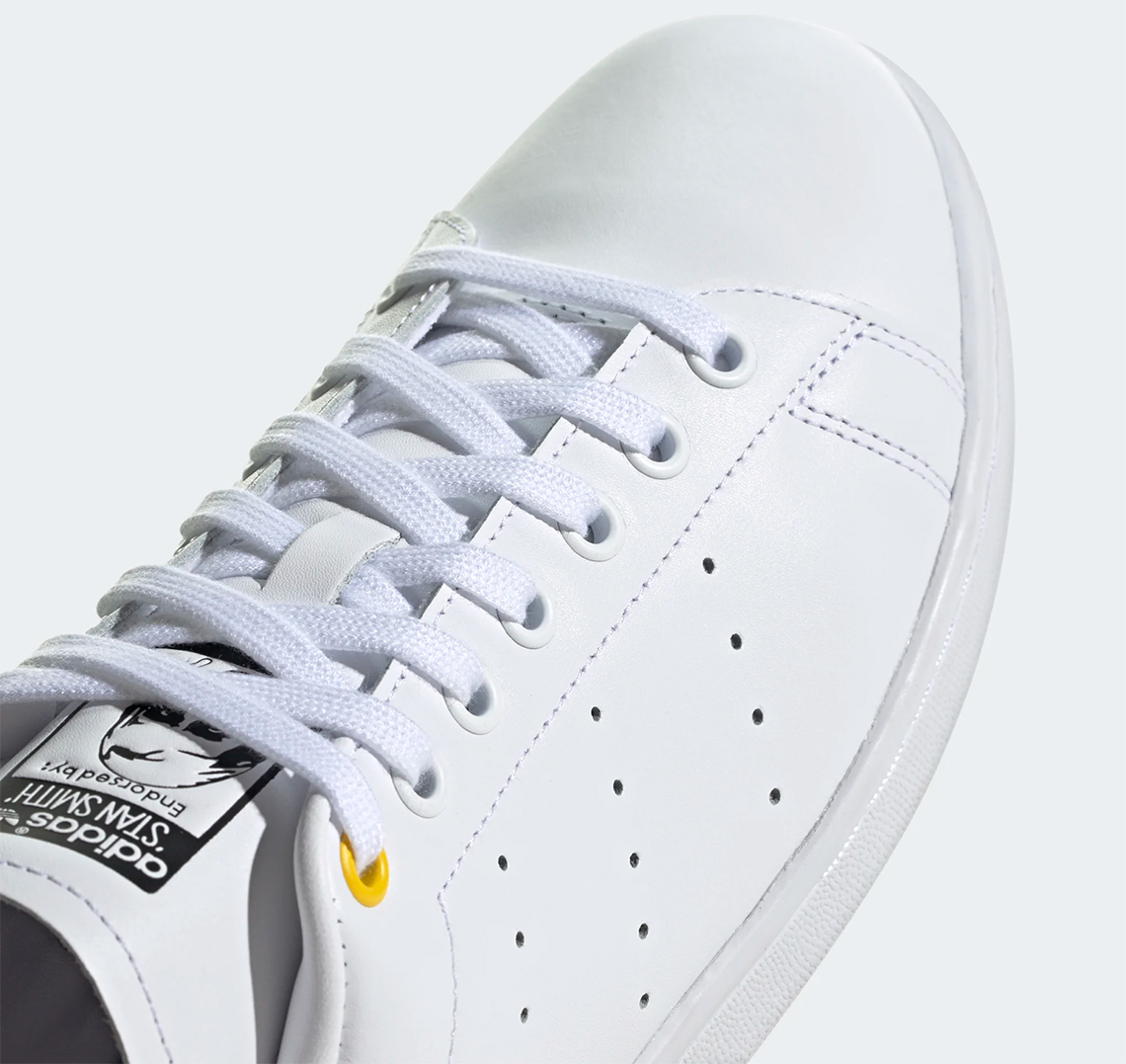 Adidas Stan Smith Cloud White Core Black Yellow Fw3273 0