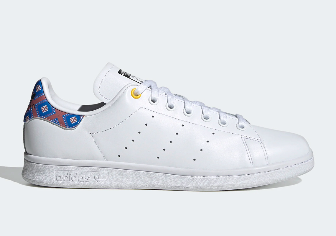 Adidas Stan Smith Cloud White Core Black Yellow Fw3273 2