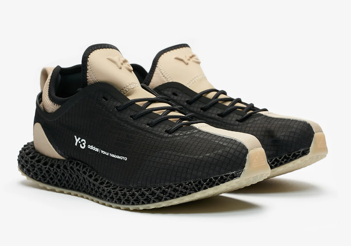 Adidas Y 3 Runner 4d Core Black Chalk White Fx1058 3