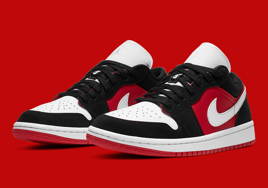 The Air Jordan 1 Low Further Iterates On The Classic Chicago Colorway