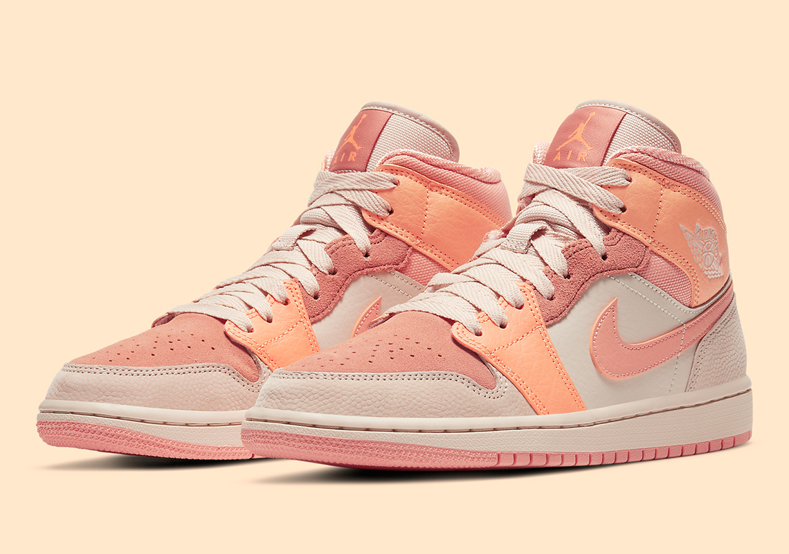 Air Jordan 1 Mid Dh4270 800 Apricot Orange Apricot Agate Terra Blush 7