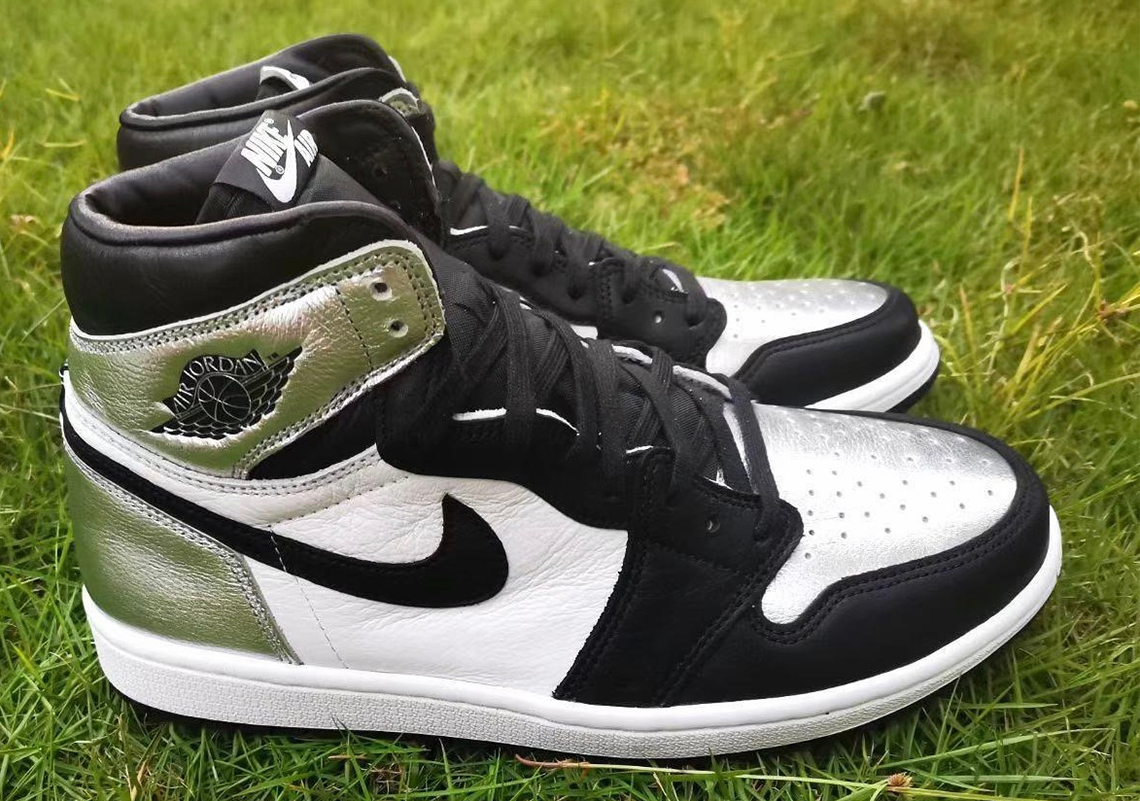 First Look At The Air Jordan 1 Retro High OG "Silver Toe"