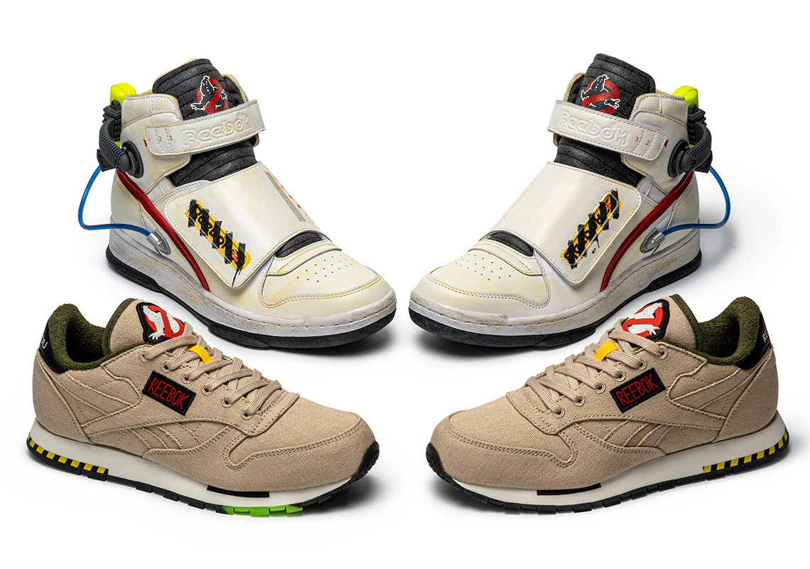 Ghostbusters And Reebok's Ghostsmasher and Classic Leather Collaborations Set For Halloween Release