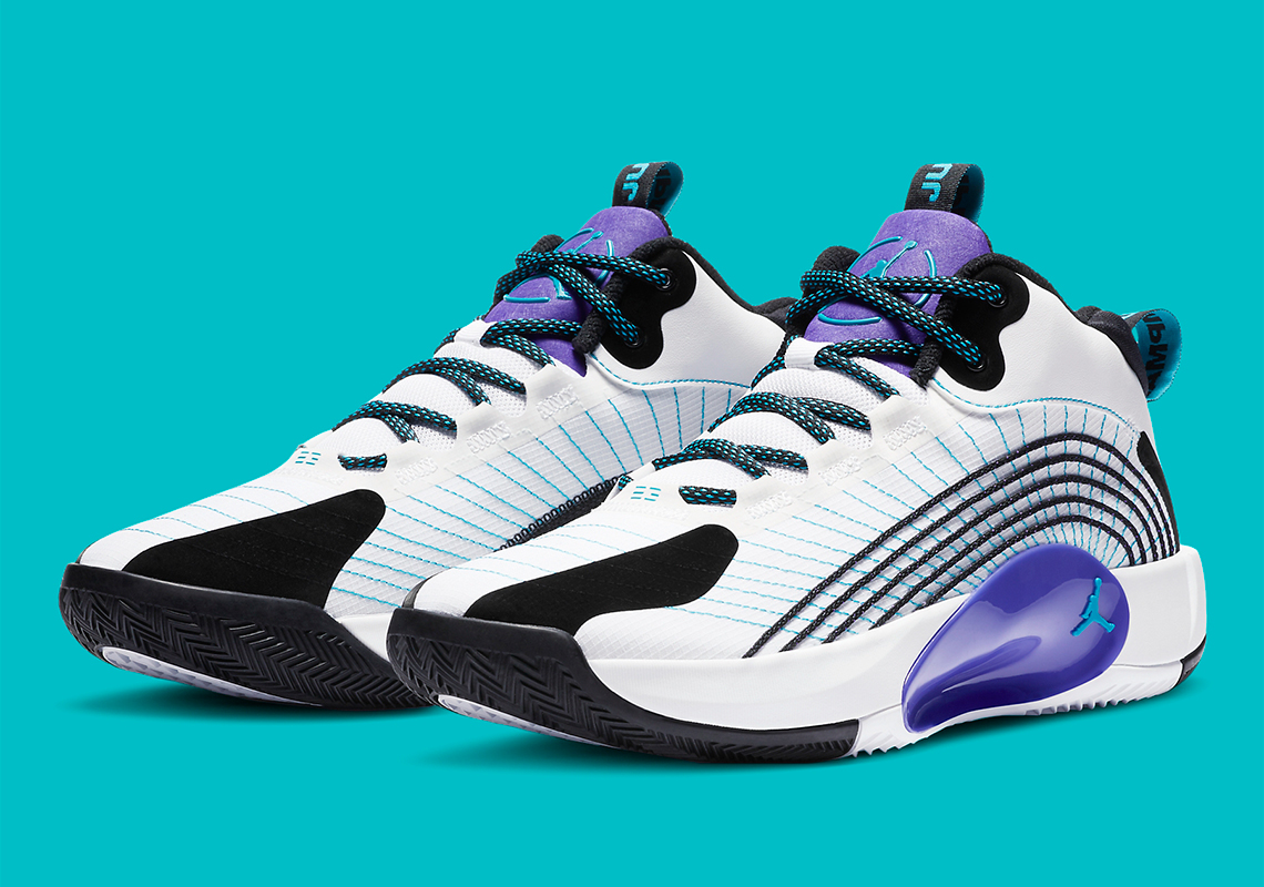 Jordan Jumpman 2021 PF Borrows The Legendary “Grape” Colorway