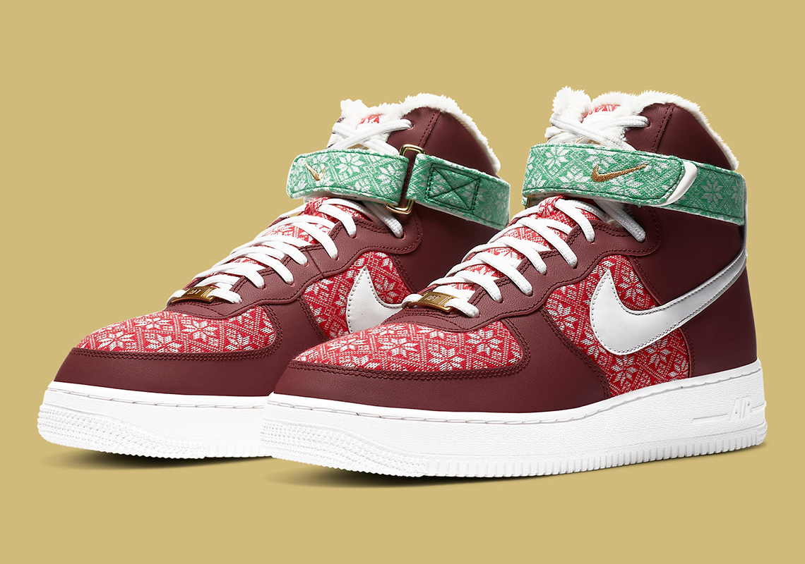 The Nike Air Force 1 High "Ugly Sweater" Is Coming For Christmas