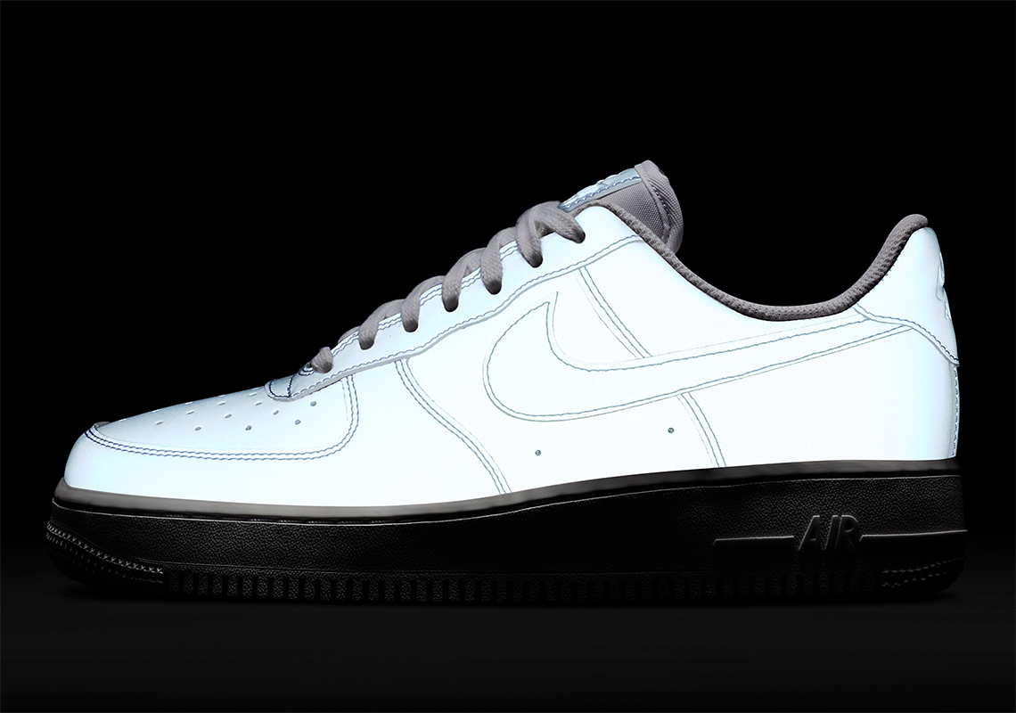 The Nike Air Force 1 Low Goes Fully Reflective