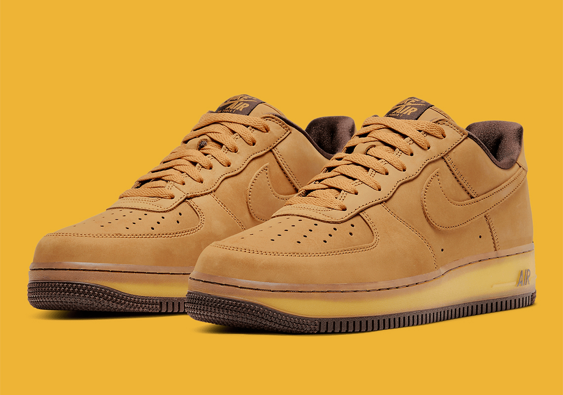 Nike Air Force 1 Low Wheat Mocha Dc7504 700 7 2