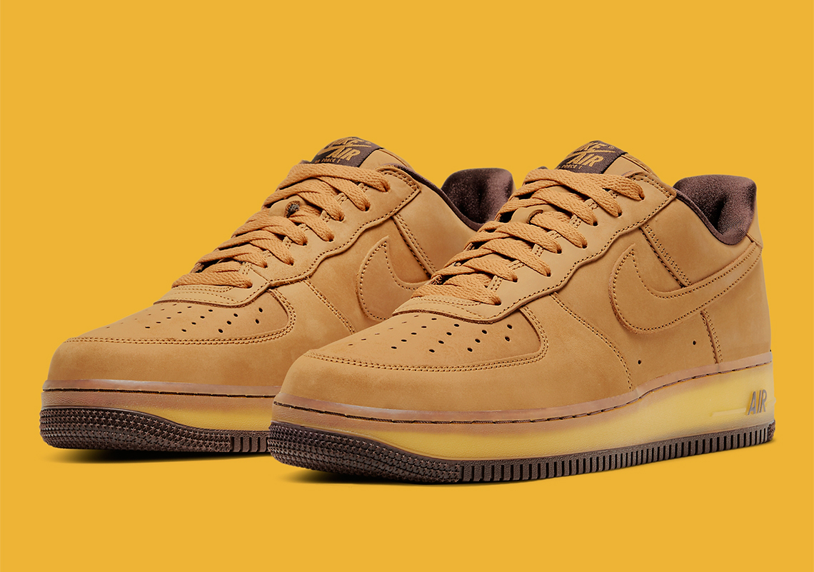 Nike Air Force 1 Low Wheat Mocha Dc7504 700 7