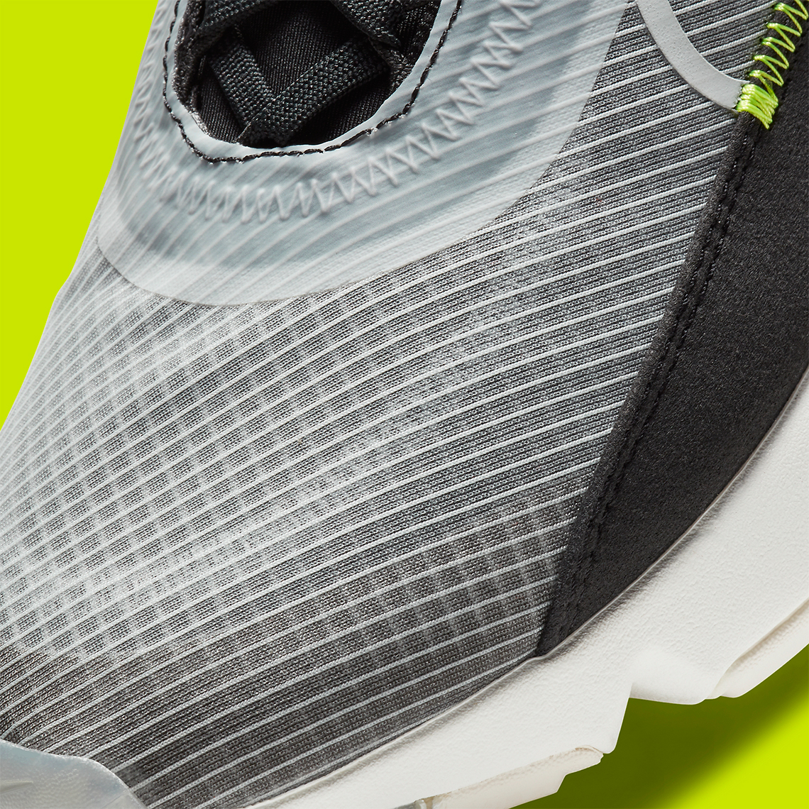 Nike Air Max 2090 Pure Platinum Black Lemon Venom Ct1803 001 0