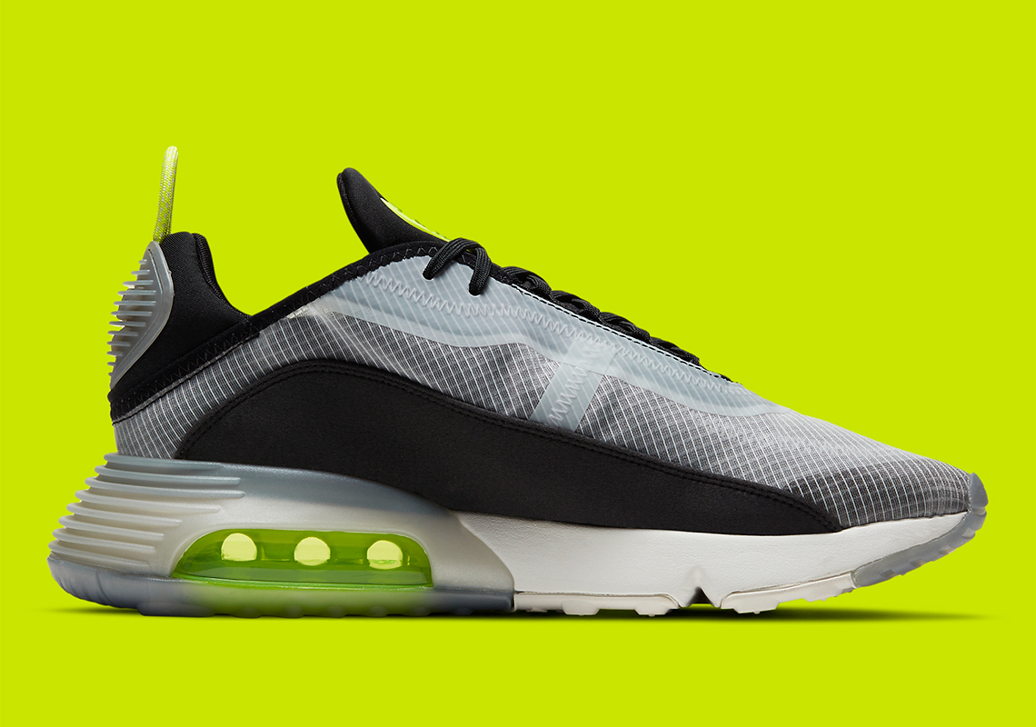 Nike Air Max 2090 Pure Platinum Black Lemon Venom Ct1803 001 4