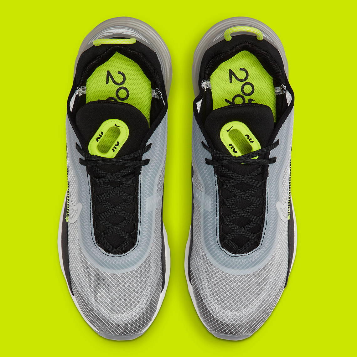 Nike Air Max 2090 Pure Platinum Black Lemon Venom Ct1803 001 6