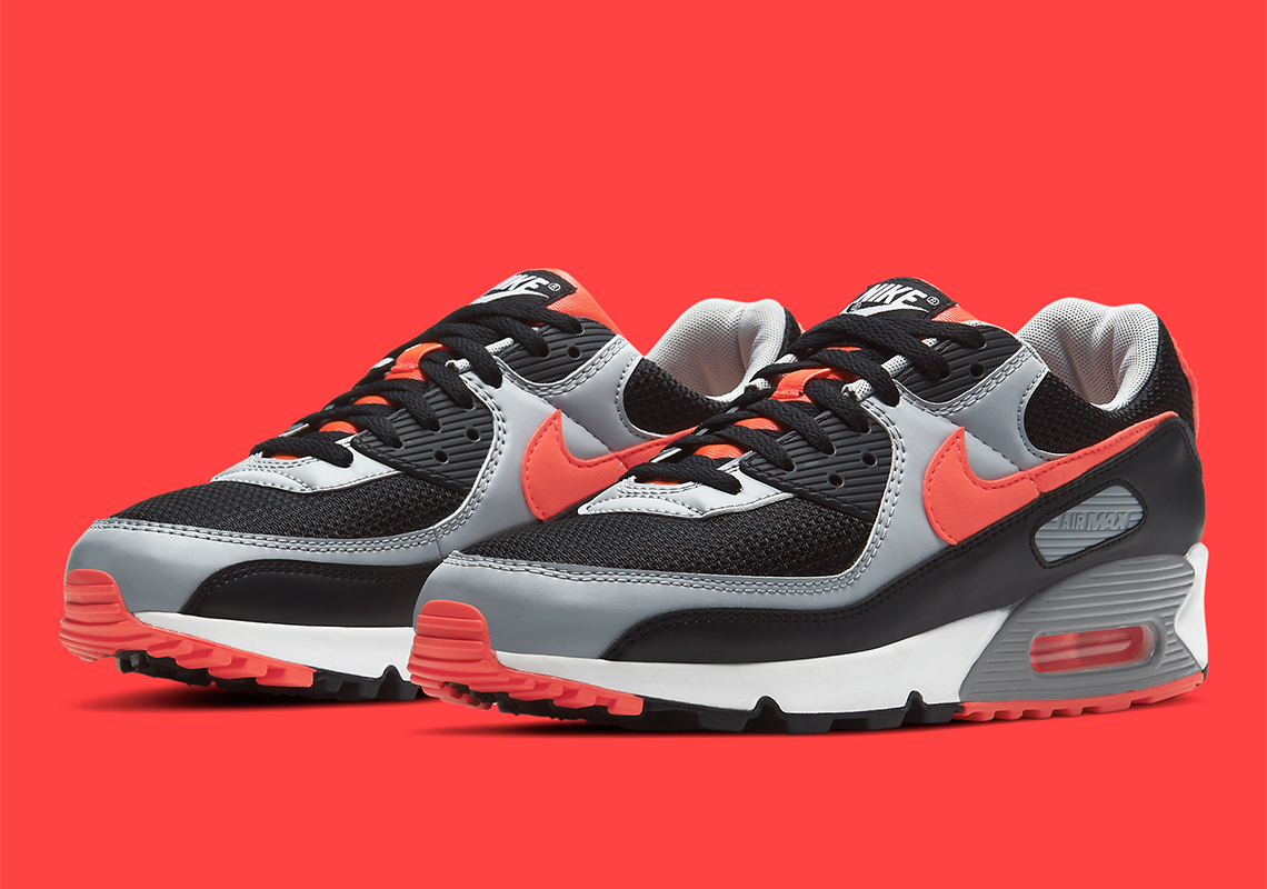 Nike Adds A Metallic Spin To The Air Max 90 "Infrared"