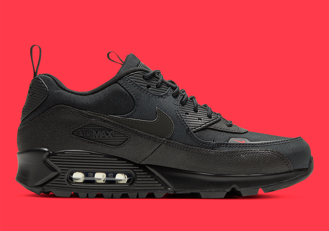 Nike Air Max 90 Surplus Black Infrared Cq7743 001 4