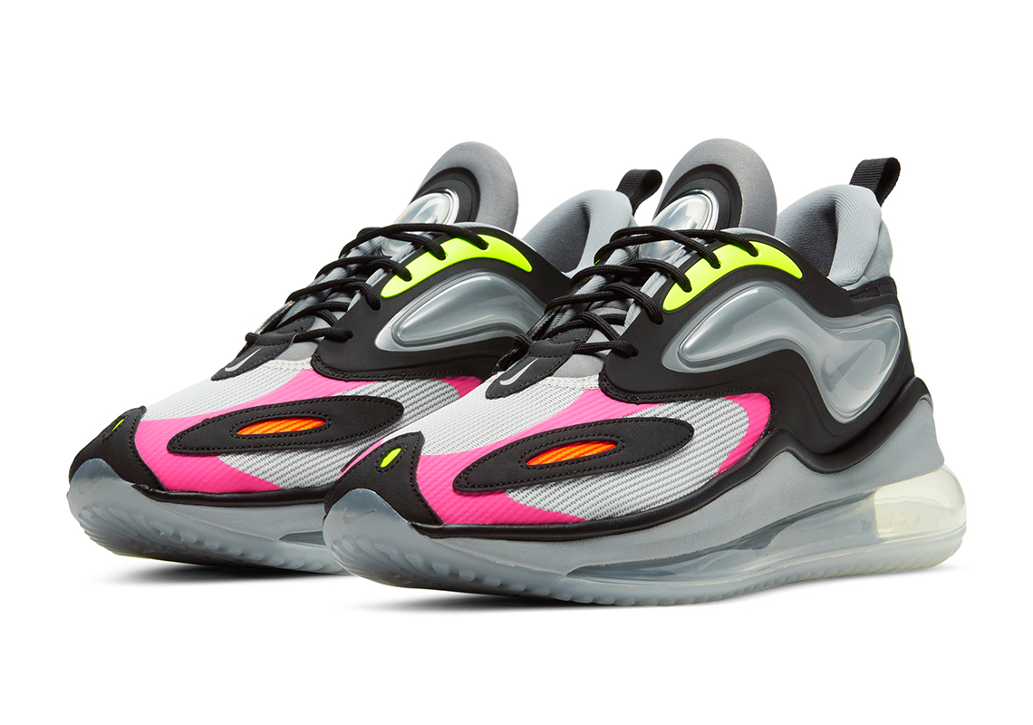 Nike Air Max Zephyr Grey Pink Orange 9