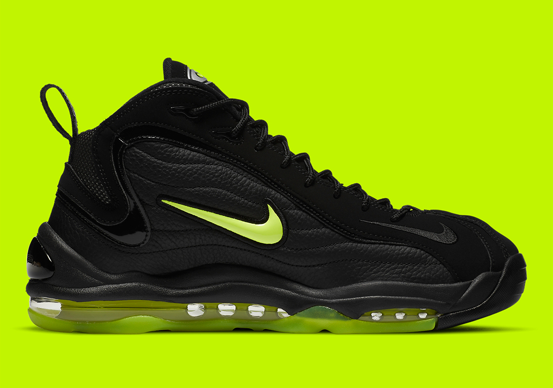 Nike Air Total Max Uptempo Black Volt Da2339 001 2