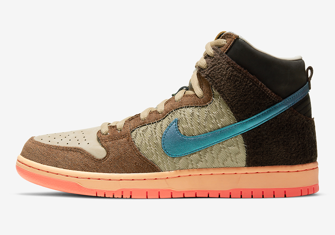 Nike Dunk High Sb Concepts Turdunken Dc6887 200 Official Images 1