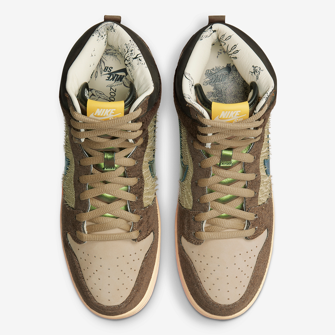 Nike Dunk High Sb Concepts Turdunken Dc6887 200 Official Images 8