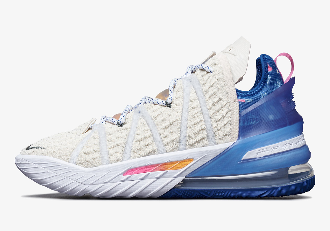 Official Images Of The Nike LeBron 18 "Los Angeles By Day"