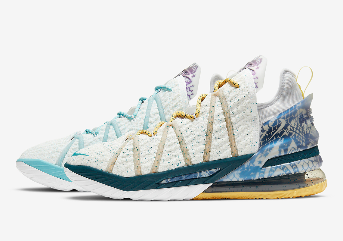 Nike Releases A LeBron 18 "Reflections Flip" After Championship Win