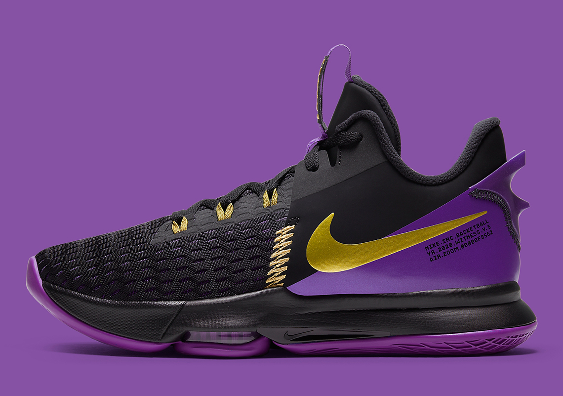 Nike Lebron Witness 5 Lakers Cq9381 001 2