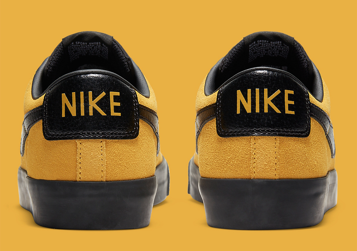 Nike Sb Blazer Low Gt University Gold Black 704939 700 6