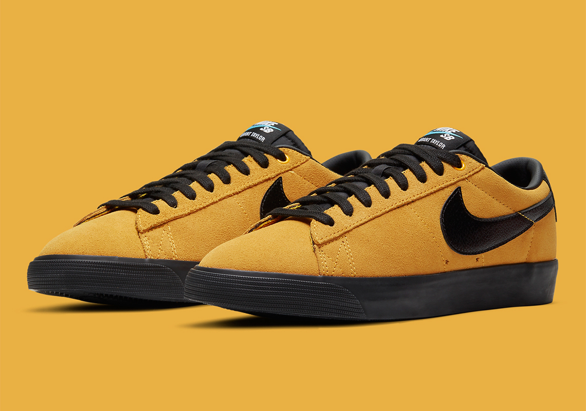 Nike SB Blazer GT Covered In University Gold Suede