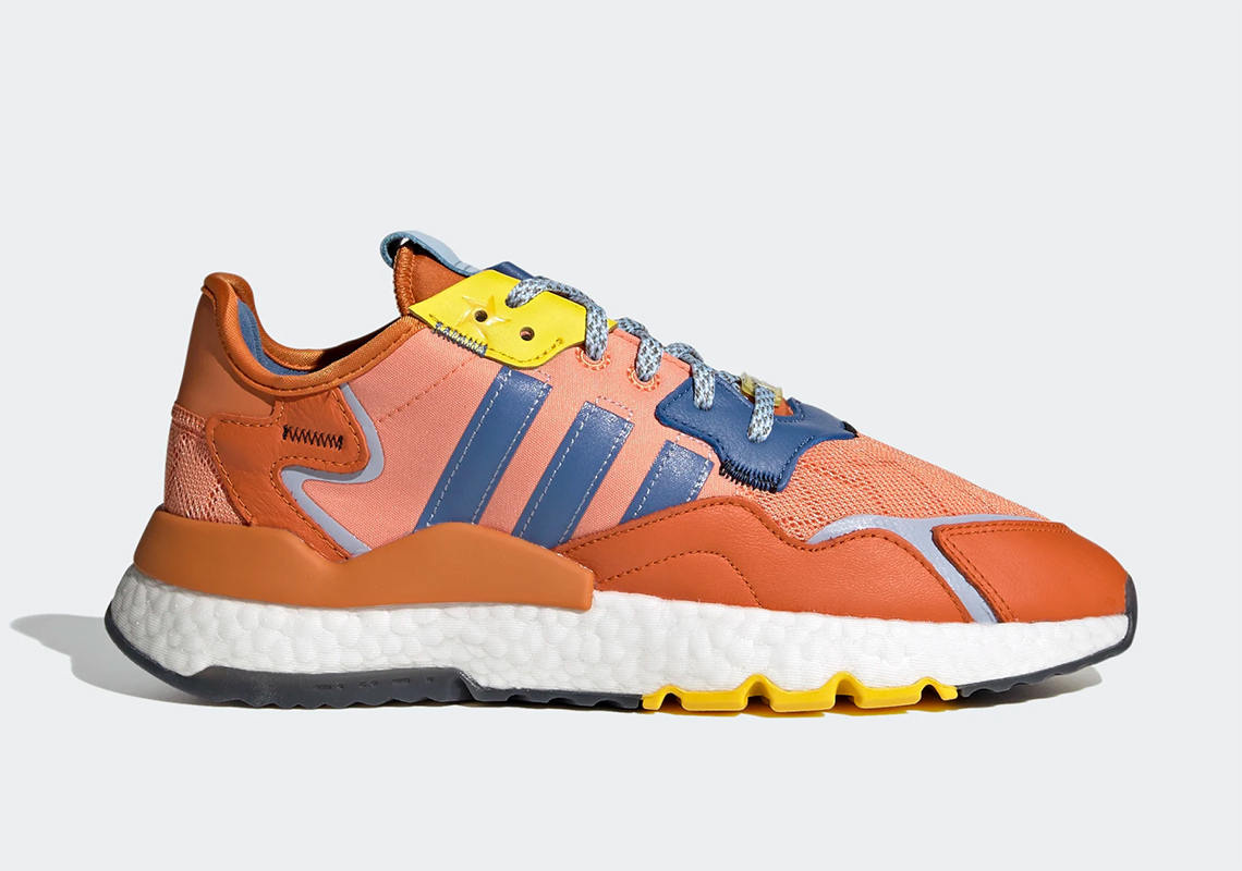 Ninja Adidas Nite Jogger Orange Yellow Q47199 1