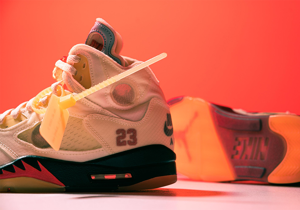 Off White Jordan 5 Release Reminder 4