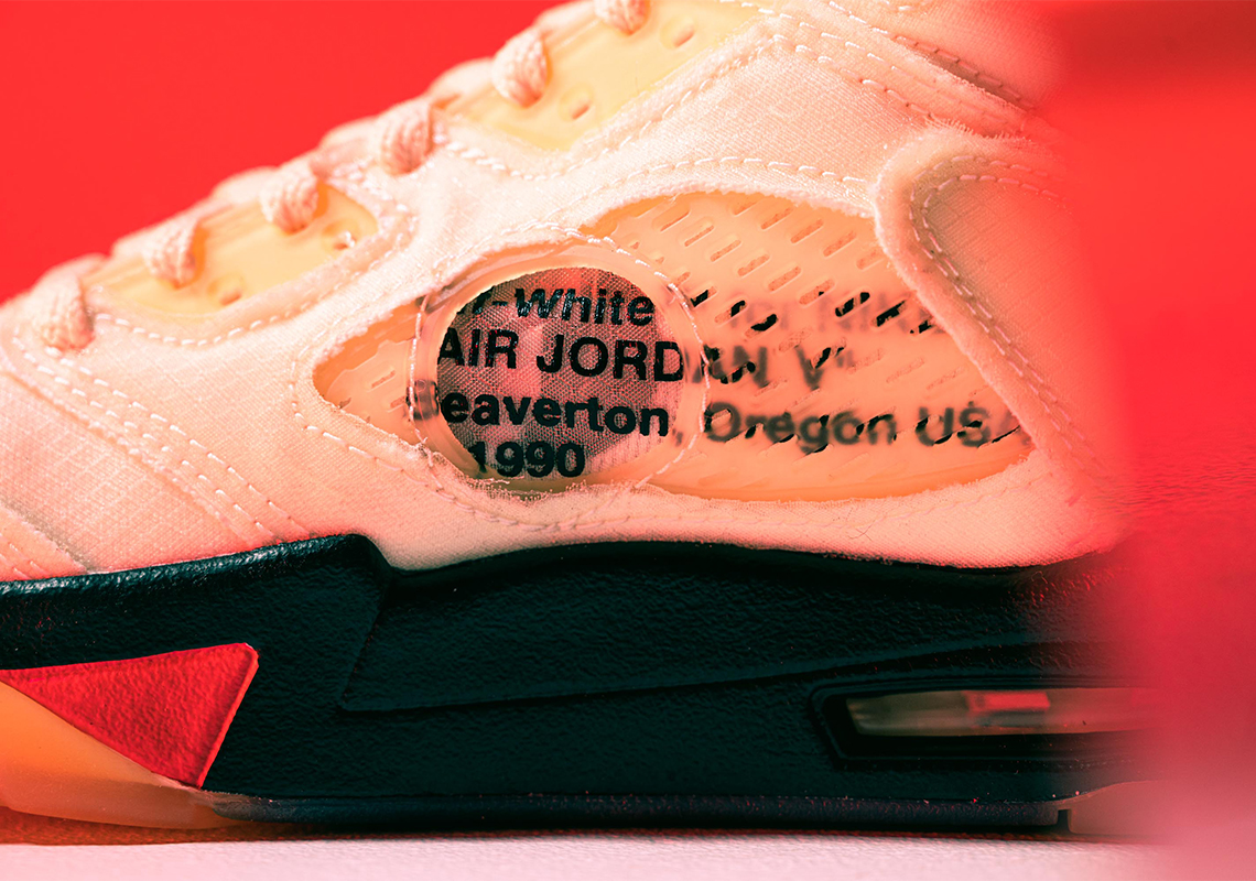 Off White Jordan 5 Release Reminder 5