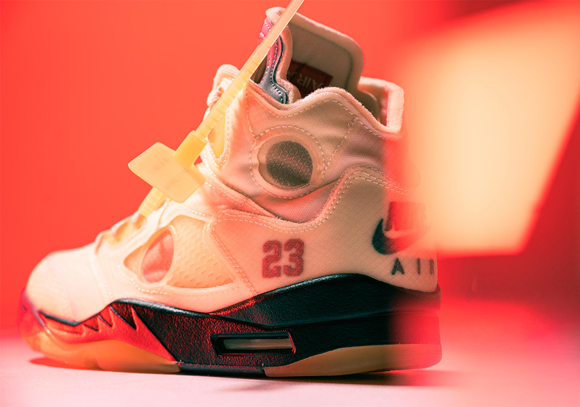 Off White Jordan 5 Release Reminder 6