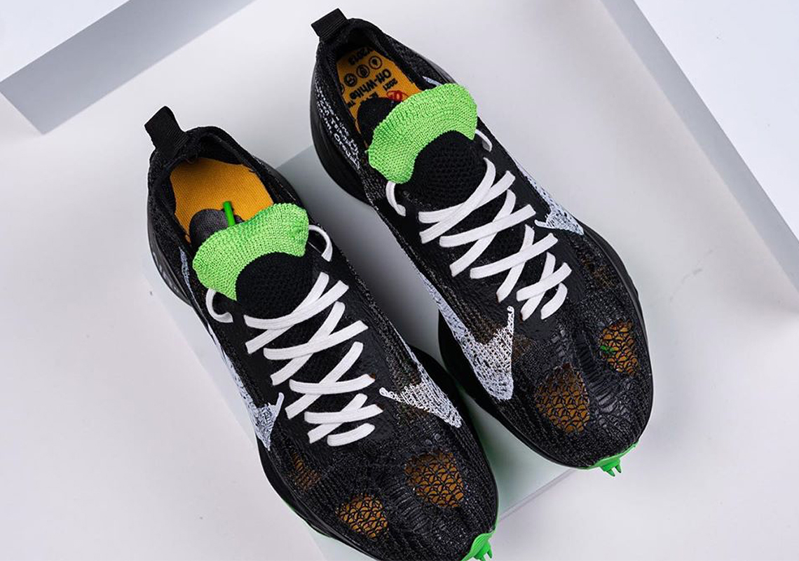 Off White Nike Zoom Tempo Next Percent Black Green 2