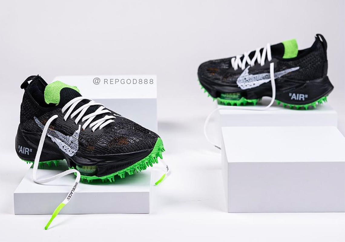 Off White Nike Zoom Tempo Next Percent Black Green 5