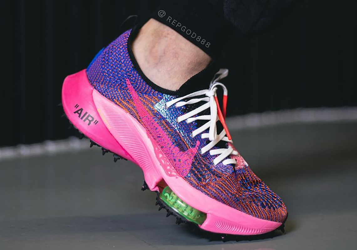 Off White Nike Zoom Tempo Next Percent Purple Pink 8