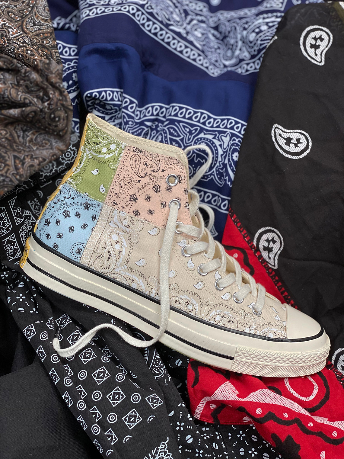 Offspring Converse Chuck 70 Paisley Bandana 2