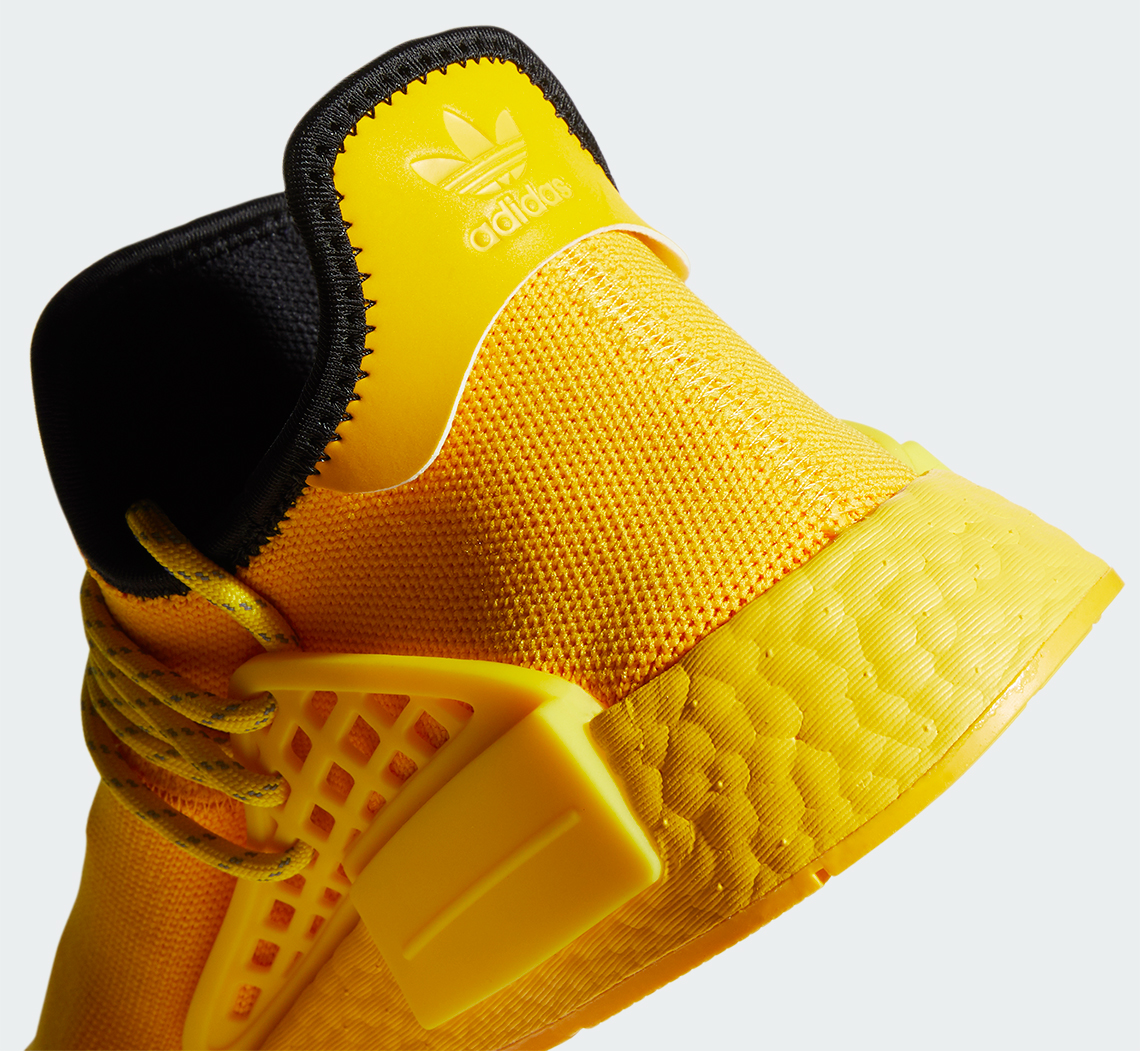 Pharrell Adidas Nmd Hu Yellow Gy0091 3