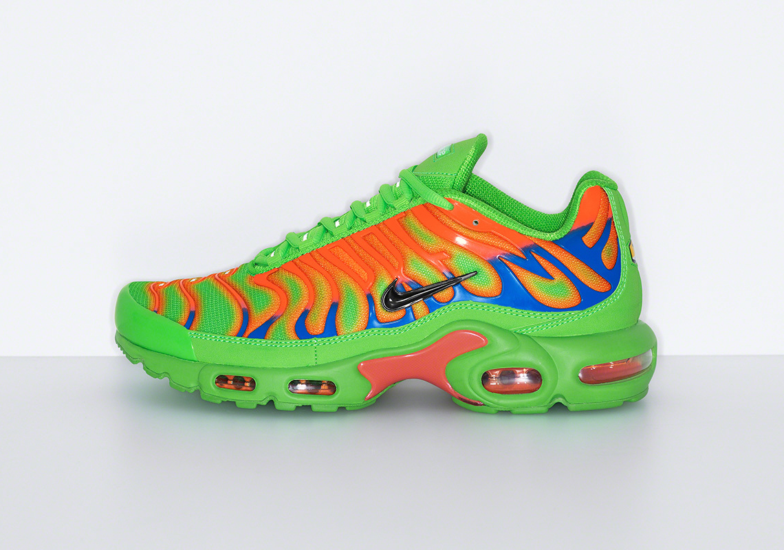 Supreme Nike Air Max Plus Neon Green 2