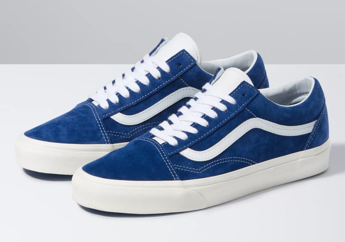 Vans Old Skool Pig Suede Blue 1