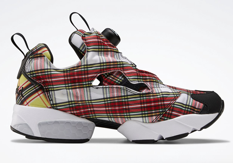 X Girl Reebok Instapump Fury Plaid Fy3951 8