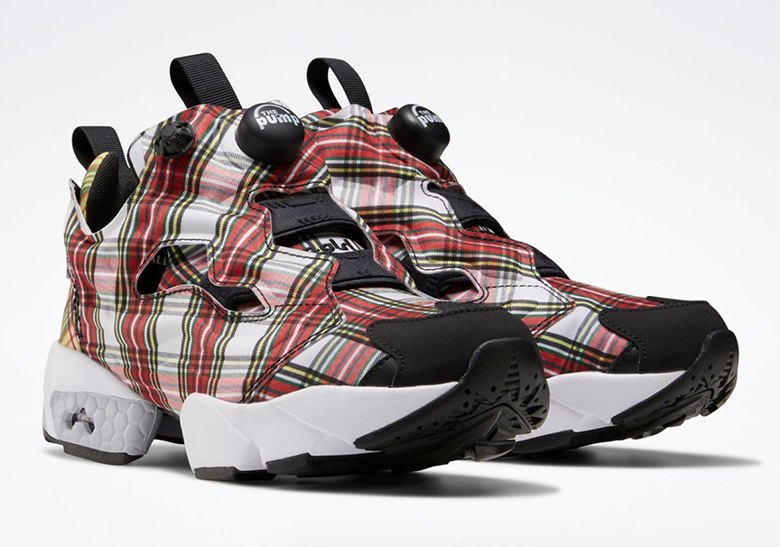 X Girl Reebok Instapump Fury Plaid Fy3951 9