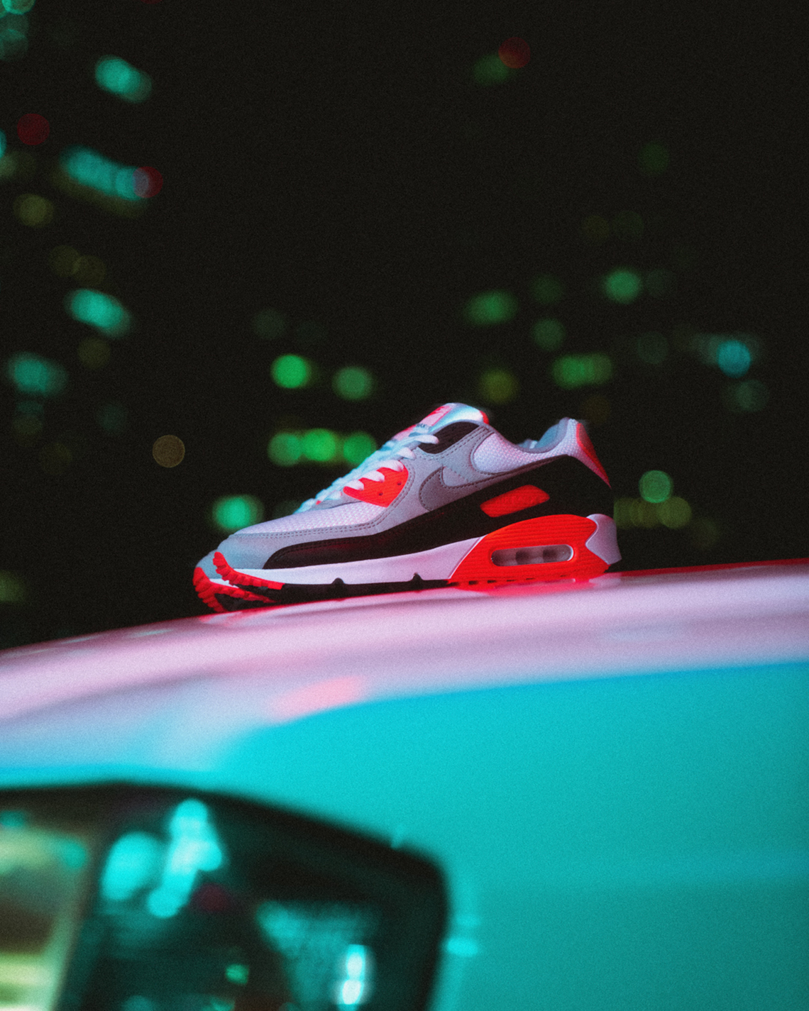 43einhalb Nike Air Max 90 Infrared Mercedes 190e 3