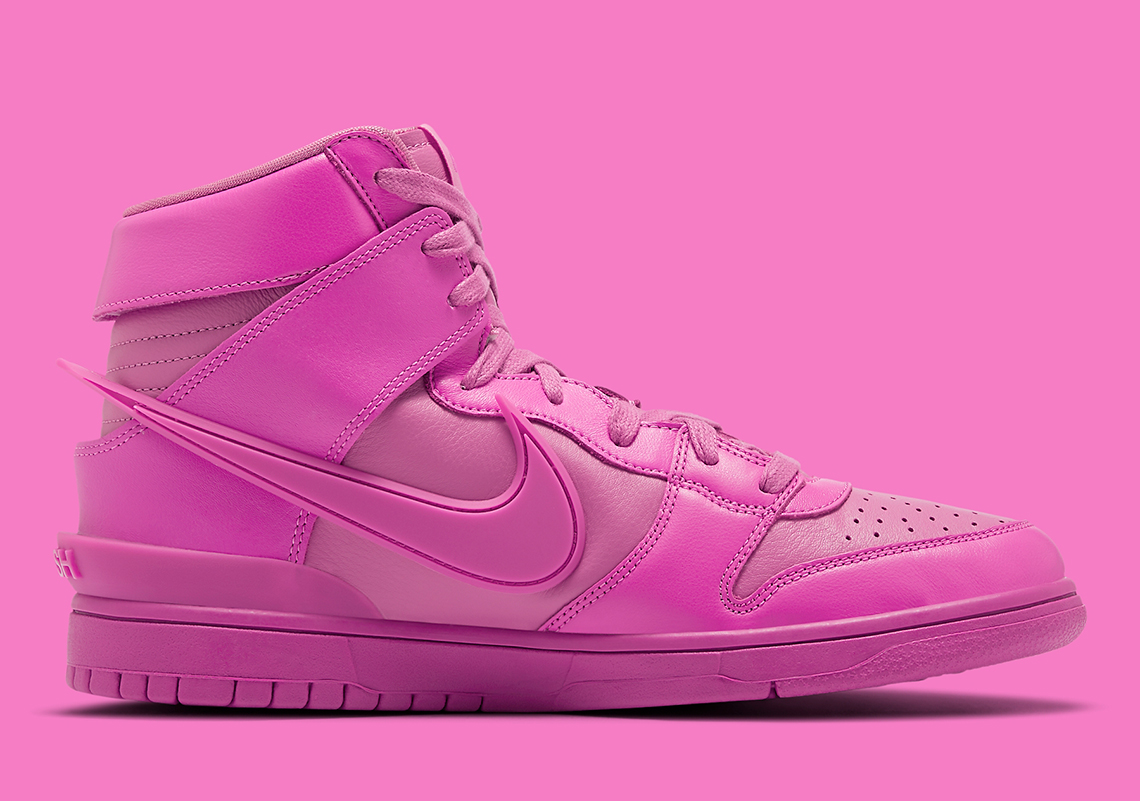 Ambush Nike Dunk High Lethal Pink Cu7544 600 5